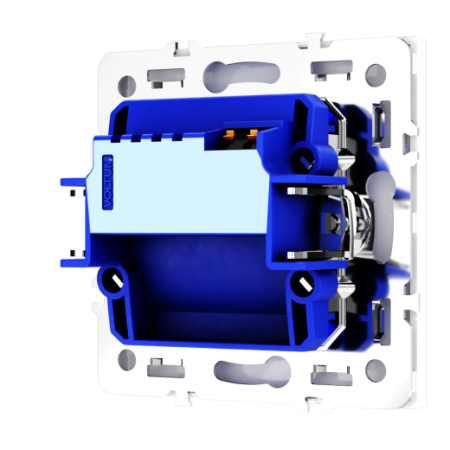 Подсветка светодиодная встраиваемая Voltum S70, (белый глянцевый)