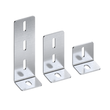 Стеновое крепление лотка (кронштейн) для лотков с высотой борта 80-100 мм, AISI 304 DKC