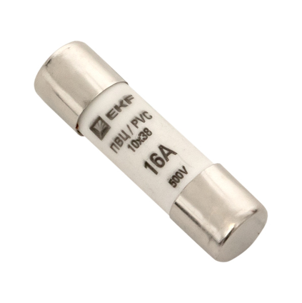 Плавкая вставка цилиндрическая ПВЦ (10х38) 16А PROxima EKF