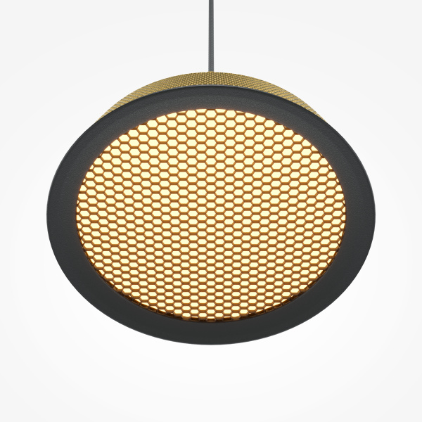 Подвесной светильник LED 12Вт Золото IP20 El MOD041PL-L15G3K Maytoni