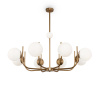 Подвесной светильник 8*E14 40Вт Латунь IP20 Rendez-vous MOD109PL-08BS Maytoni