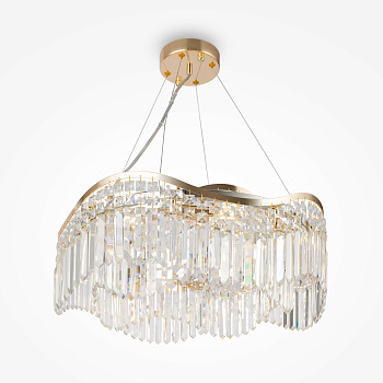 Подвесной светильник 8*E14 40Вт Золото IP20 Gracia DIA201PL-08G Maytoni