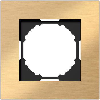 Donel A07 Natural Золотистый Алюминий рамка 1-я, серия DB