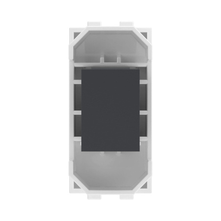 Компьютерная розетка RJ-45, кат.5E (разъем AMP), белая, 1мод. DKC