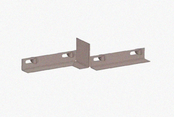 Соединитель-переходник замковый ПУгЛЗ 100х80 УТ1,5 (левый), горячее цинкование, S1,5