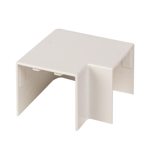 Поворот 90 гр, (40х40) (4 шт) белый EKF-Plast