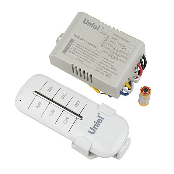 Пульт управления светом 3 канала х 1000Вт Uniel