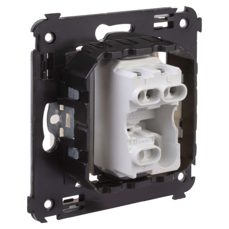 Выключатель одноклавишный в стену, "Avanti", "Ванильная дымка" DKC