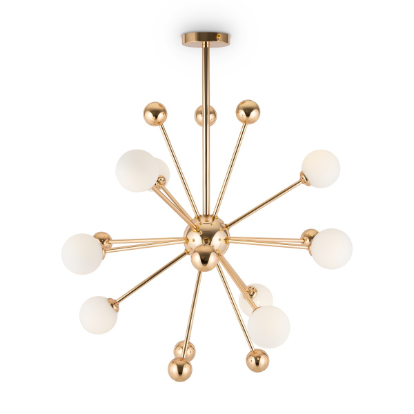 Люстра 9*G9 40Вт Французское золото IP20 Planets FR5200PL-09FG Freya