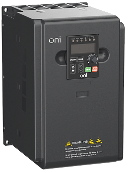 Преобразователь частоты A150 380В 3Ф 7,5кВт 17А со встроенным тормозным модулем ONI
