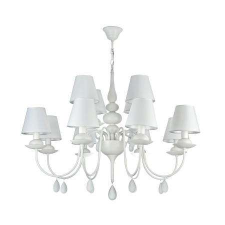 Люстра 12*E14 40Вт Белый IP20 Eliza FR5756-PL-12-W Freya
