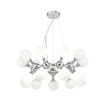 Подвесной светильник 18*G9 28Вт Хром IP20 Proton MOD021PL-18CH Maytoni