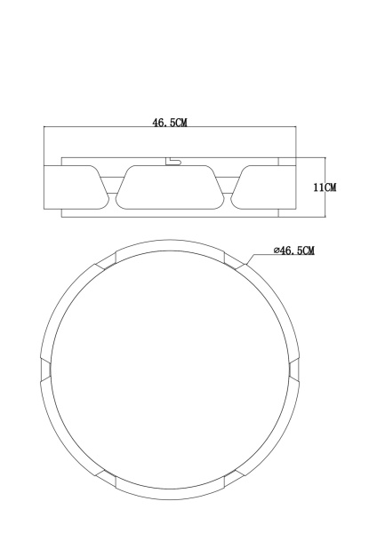 Потолочный светильник LED 102Вт Коричневый IP20 Ethan FR6041CL-L92W Freya