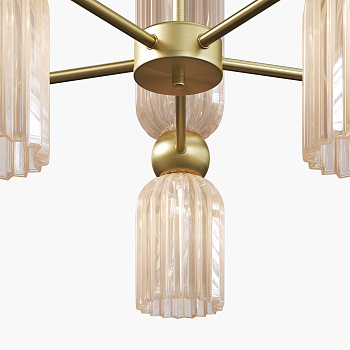 Подвесной светильник 10*E14 40Вт Золото IP20 Antic MOD302PL-10CG Maytoni