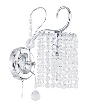 Бра 1*E14 40Вт Хром IP20 Leona FR1127-WL-01-CH Freya