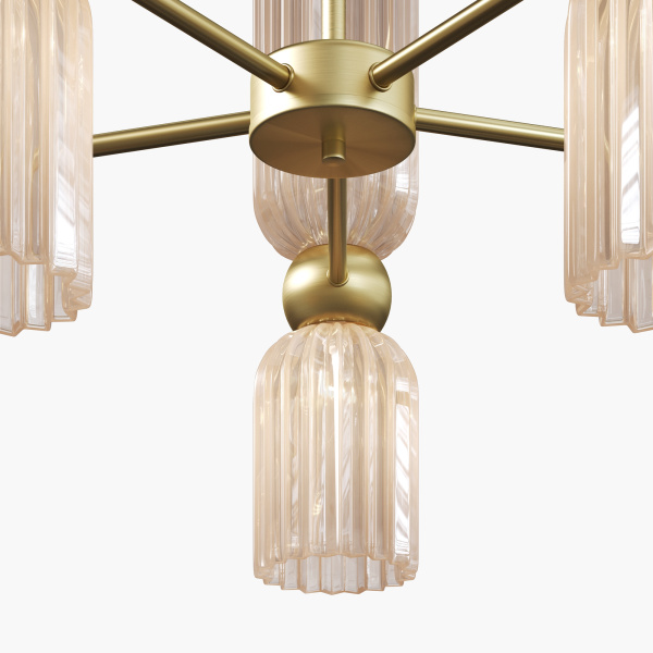 Подвесной светильник 10*E14 40Вт Золото IP20 Antic MOD302PL-10CG Maytoni