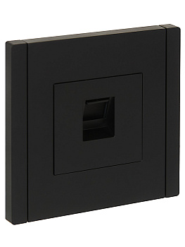 FORTE&PIANO Розетка компьютерная RJ45 кат.6 FP131 черный IEK