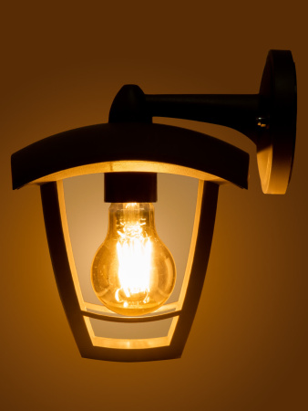 Светильник садово-парковый "СИТИ" НБУ 07-60-002 У1 4-х гранник настенный вниз серый TDM