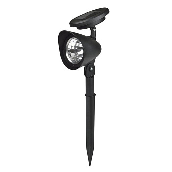 Св-к на солн.батарее h=32см пластик/черный USL-C-691/PT270 Uniel