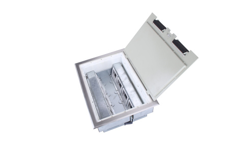 Donel Лючок в пол 16 мод. (8 мод. 45х45 мм.) верт. установка, металл