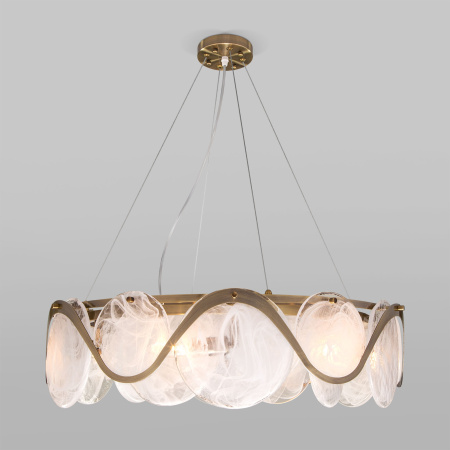 Умный подвесной светильник 6*E14 60Вт античная бронза IP20 (354/6 античная бронза) Bogate's