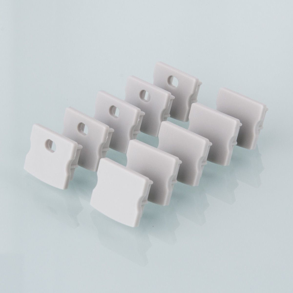 Комплект заглушек для накладного алюминиевого профиля светодиодной ленты (10 пар) IP00 (a029097) Elektrostandard