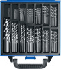 ПРОФ-А 99шт(1-10мм), Набор сверл по металлу, сталь Р6М5, класс А, мет.бокс ЗУБР