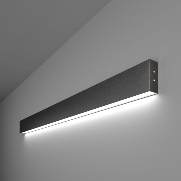 Линейный светодиодный накладной односторонний светильник 20Вт 6500К черный IP20 (a042931) Elektrostandard Pro