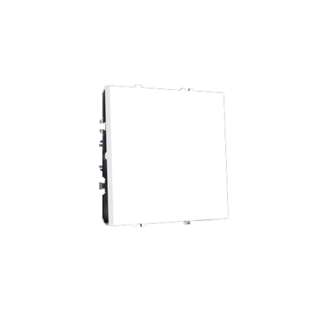 Проходной переключатель встраиваемый Voltum S70 одноклавишный 10А, (белый матовый)