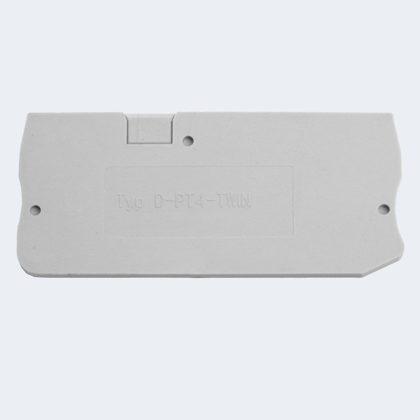 Торцевая заглушка для ЗНИ LD573 4 мм² (JXB PT 4), серый, LD582-1-40 STEKKER