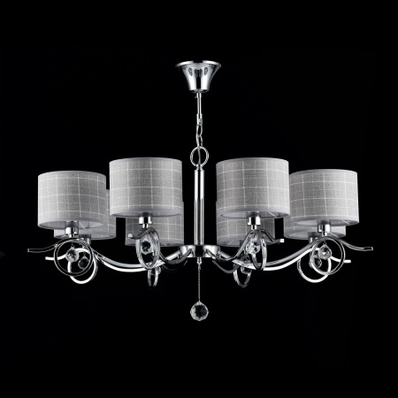 Люстра 8*E14 40Вт Хром IP20 Bertrand FR5906-PL-08-CH Freya