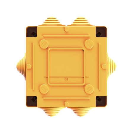 Коробка пластиковая FS с кабельными вводами и клеммниками, IP55, 100х100х50 мм, 4р, 450V, 6A, 4 мм2 DKC