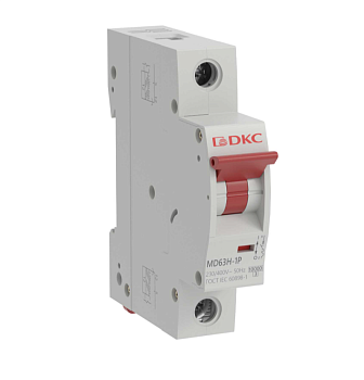 Выключатель автоматический однополюсный 16А C 10кА DKC