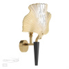 Бра E14 1*40W VENTAGLIO золотой/чёрный/стекло ODEON LIGHT