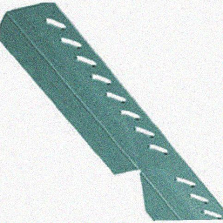 Соединитель /поворотная пластина замковая СППЗх80 УТ1,5, оцинкованный лист, S1,5