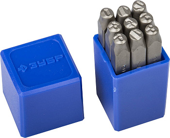 Клейма цифровые арабские, шрифт 5мм ЗУБР