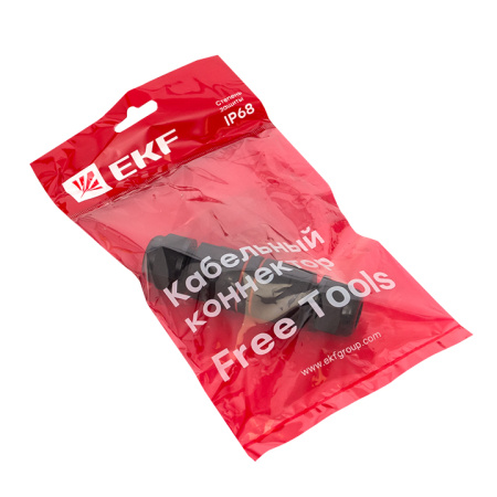 Кабельный коннектор I-образный (СМК 3PIN) IP68 FreeTools PROxima EKF