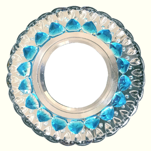 Светильник встраиваемый с подсветкой GCL-MR16-A-BL-1 Бирюза General