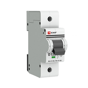 Выключатель автоматический ВА МОД 1П 125А D 15кА PROxima EKF