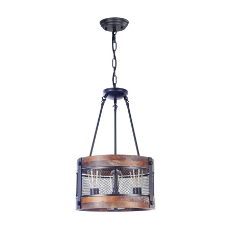 Подвесной светильник 3*E27 60Вт Черный IP20 Vittoria FR4561-PL-03-B Freya