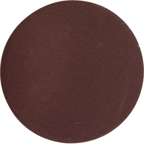 Круг шлифовальный "Мастер" универсальный, из абразивной бумаги на велкро основе, без отверстий, Р120, 150мм, 5шт ЗУБР