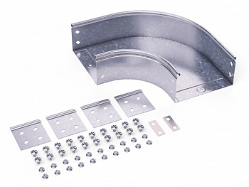 Угол CPO 90 горизонтальный 90° 600x50, горячеоцинкованный DKC