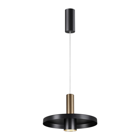 Св-к св/д накл.,провод 2м IP20 LED 4000K 15W 220V бронза светлая/черный ALBA C NOVOTECH