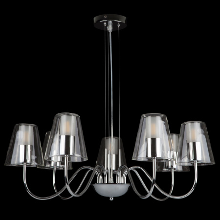 Люстра 7*E14 40Вт Хром IP20 Ursula FR5017PL-07CH Freya