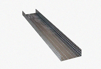 Лоток перфорированный ЛМ 400х100х2000 УХЛ1, оцинкованный лист, S1,2