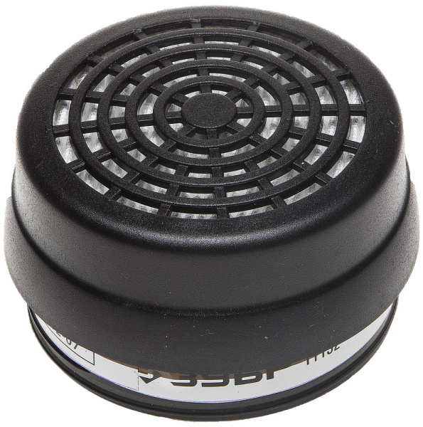 ЭКСПЕРТ фильтр комбинированный марки B1E1 для респиратора с резьбовым соединением, 2 шт ЗУБР