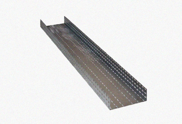 Лоток перфорированный ЛМ 400х100х2000 УХЛ1, оцинкованный лист, S1,2