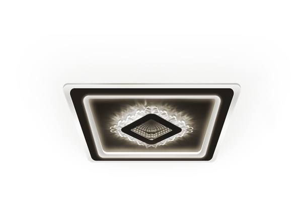 Люстра св/д диммируемая CRYSTAL 3D 120 Вт 3000К - 6000К 8000 Лм IP20