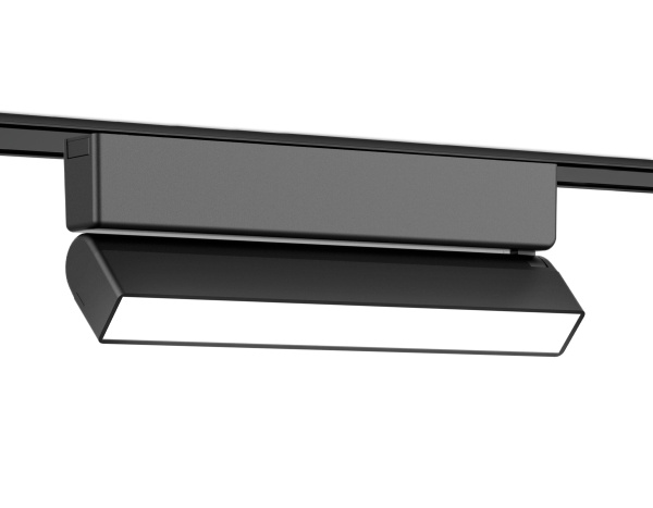 Светильник светодиодный трековый для шинопровода Magnetic Ultra Slim GV1486 BK черный IP20 10W 4200K 48V 230*26*80 Ambrella Light