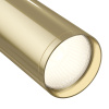 Светильник трековый 1*GU10 10Вт Белый с Золотом IP20 Focus S TR020-1-GU10-WG Technical